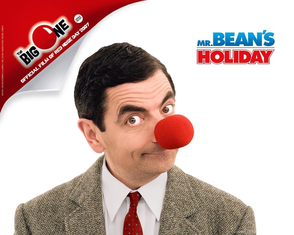 Mr. Bean Red Nose Day Mr. Bean Wallpapers (797256) Fanpop