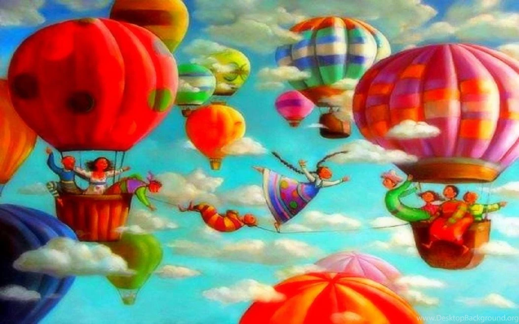 HOT AIR BALLOON WALLPAPER (