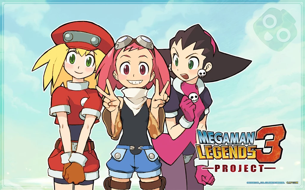 Mega Man Legends Station = Mega Man Legends 3 Wallpapers