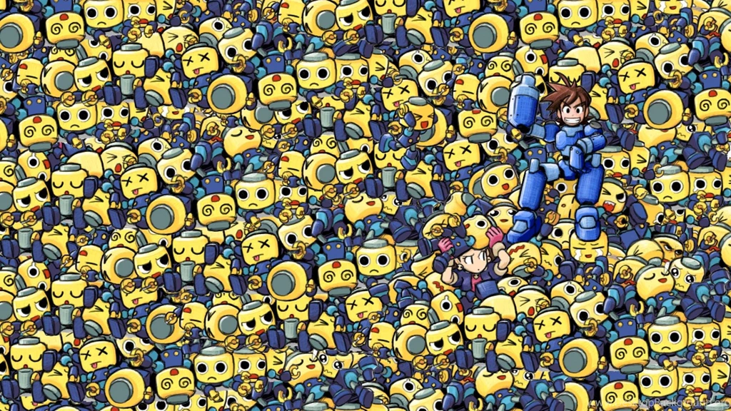 Mega Man Megaman Legends Servbot Wallpapers (