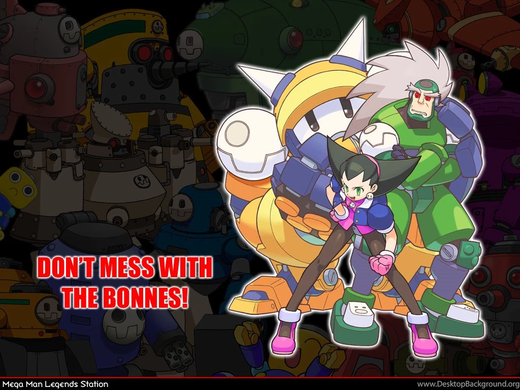 Mega Man Legends Station = Mega Man Legends Wallpapers