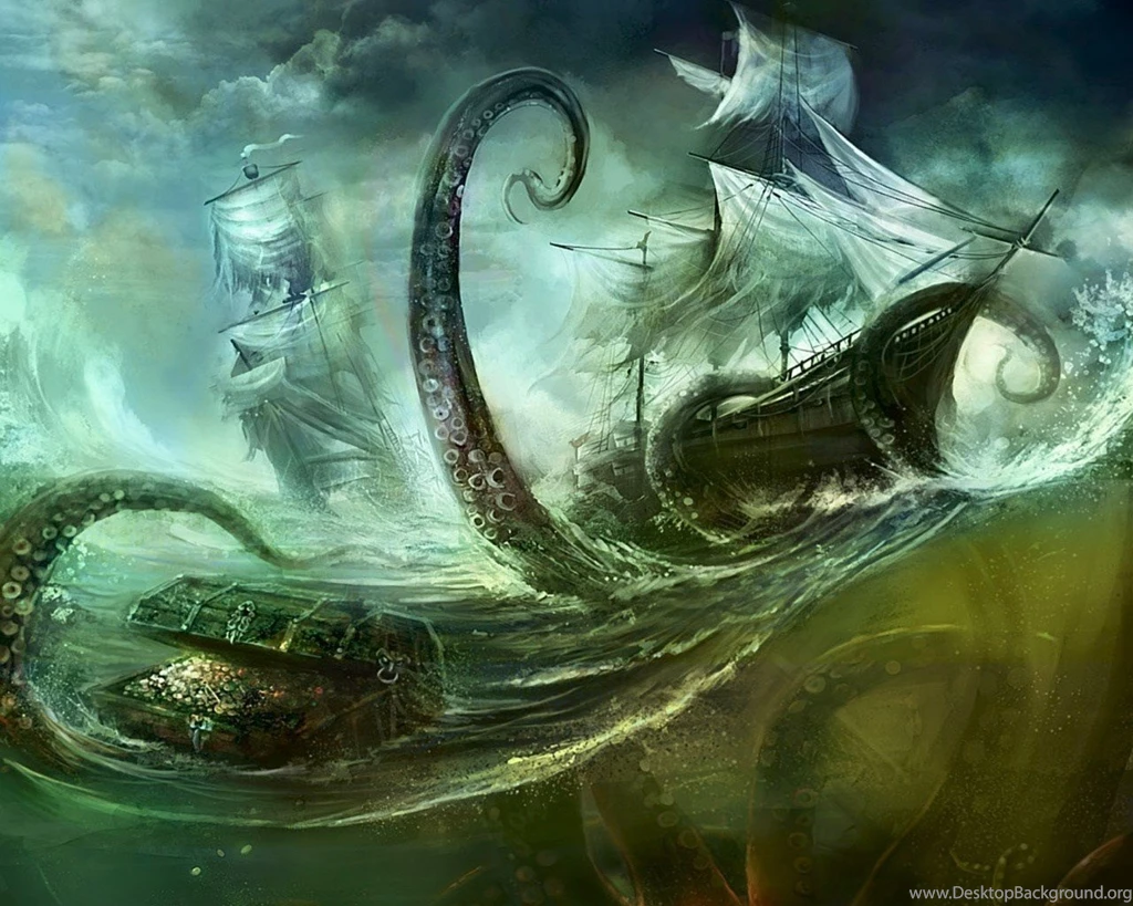 17 Kraken HD Wallpapers