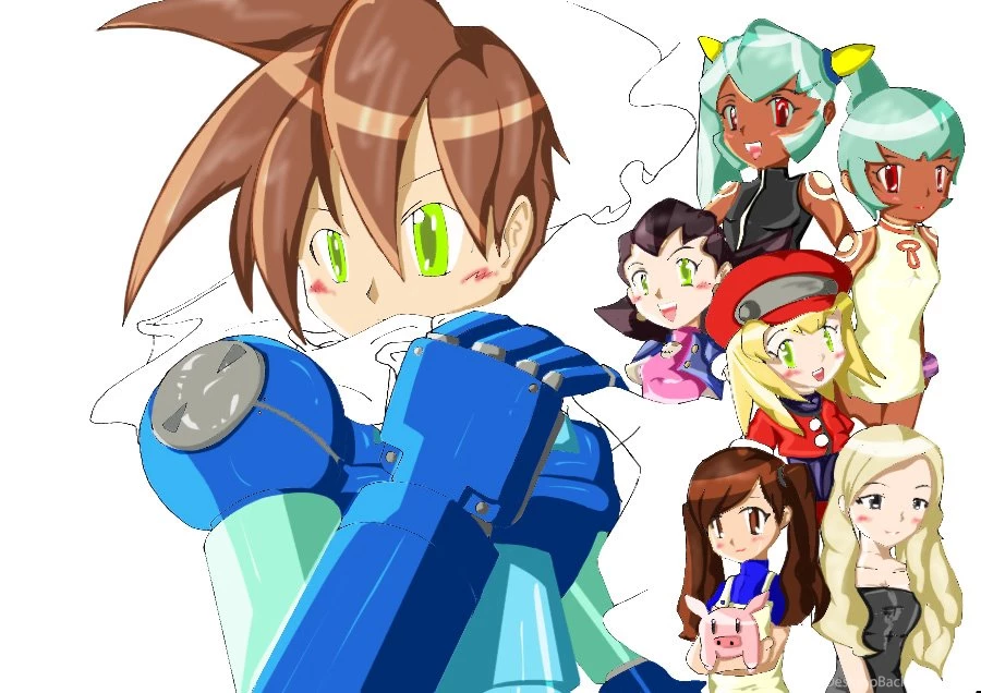 Megaman Legends Psp Wallpapers By 7chopsticks7 On DeviantArt