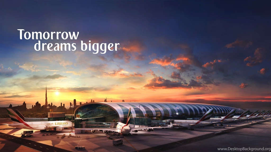 Aircraft Airports Airliners Airbus A380 800 Emirates Airlines ...