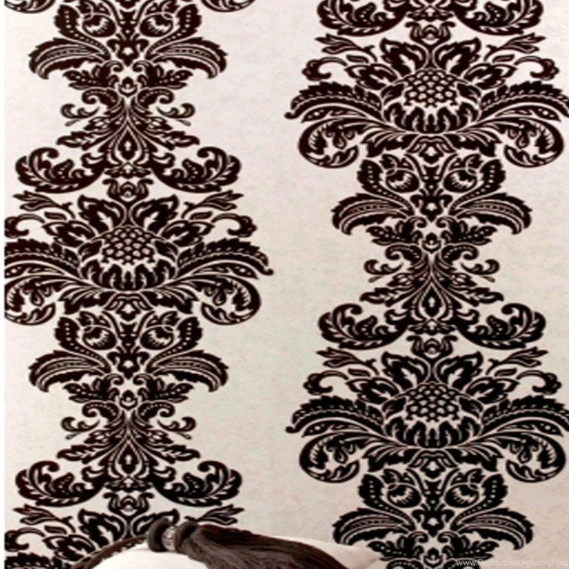 Kandola Jewel Jeweled Damask Flocked: Designer Brands