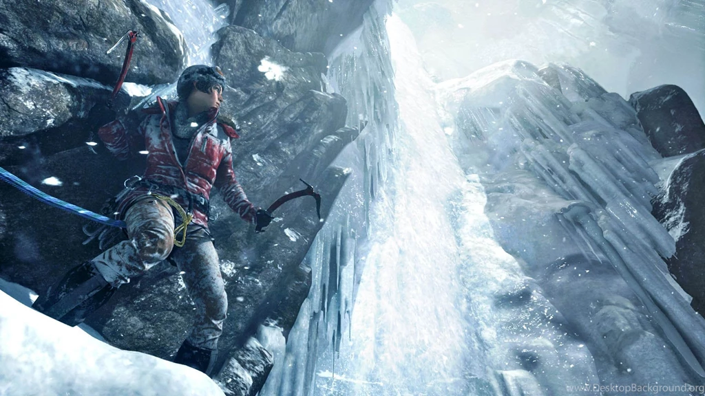 Lara Croft Mountain Climbing   Rise Of The Tomb Raider   1920x1080 ...