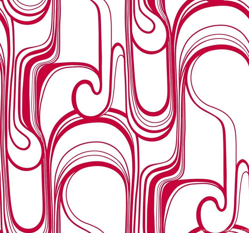 Curves Ahead Modern Graphic Wallpapers