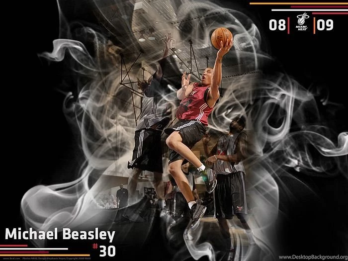 Miami Heat : Michael Beasley Photo3   Wallcoo.net