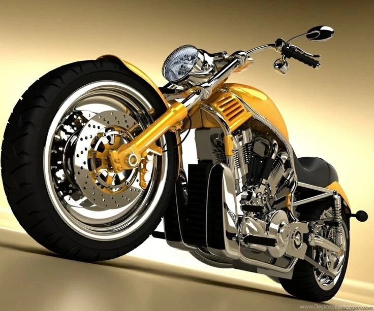 Golden Bike By Wapking.cc