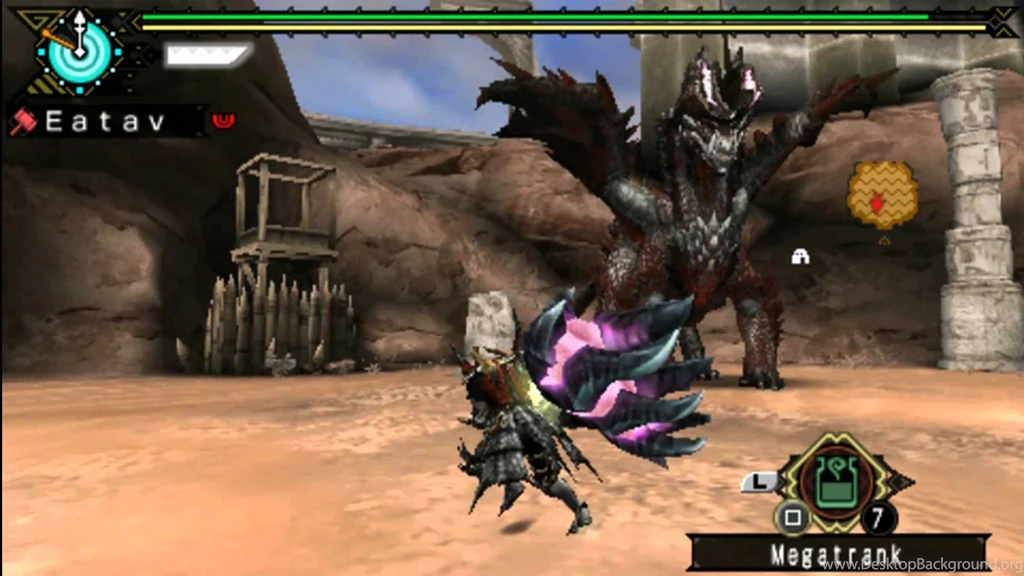 Monster Hunter Portable 3rd┘ Albatrion/ アルバトリオン ~ Arena ...