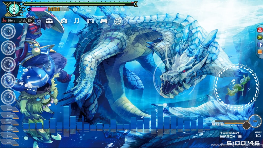 Custom Monster Hunter Desktop By Sanoboss On DeviantArt