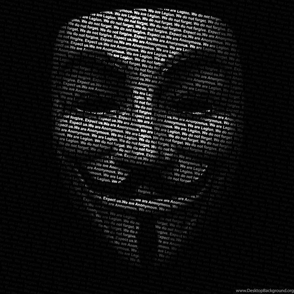 Anonymous iPad 1 & 2 Wallpapers