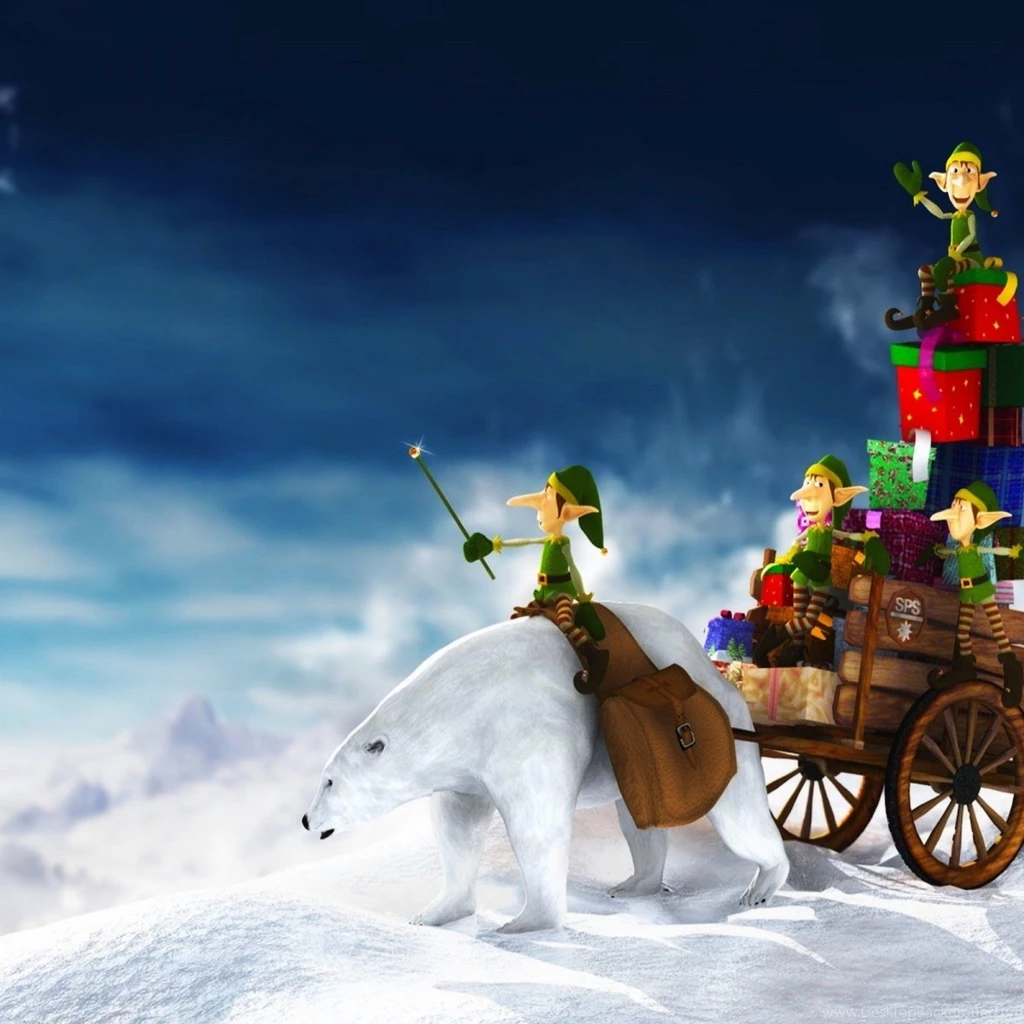 25 Christmas iPad Wallpapers