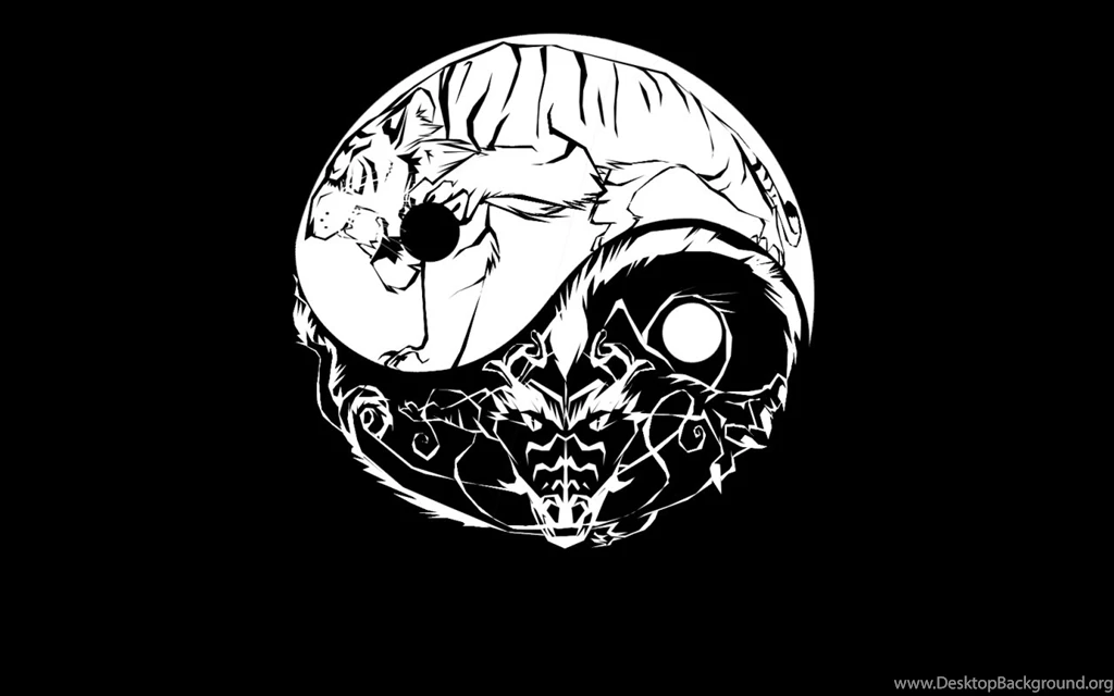 Ying Yang Wallpapers Wallpapers Cave