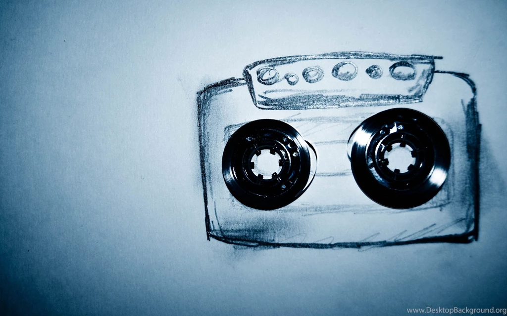 Cassette Tape Drawing music Theme Desktop Wallpapers   2560x1600 ...