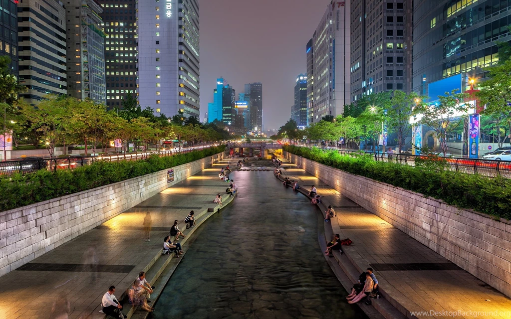 2560x1600 Seoul South Korea Downtown Wallpapers
