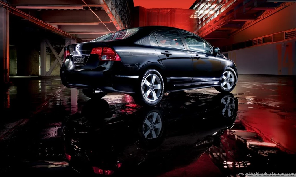 Black Honda Civic HD Desktop Wallpapers : Widescreen : High ...