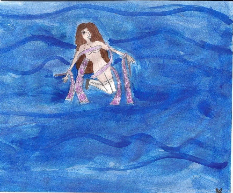 Hermione And Giant Squid By ViolentThorn On DeviantArt