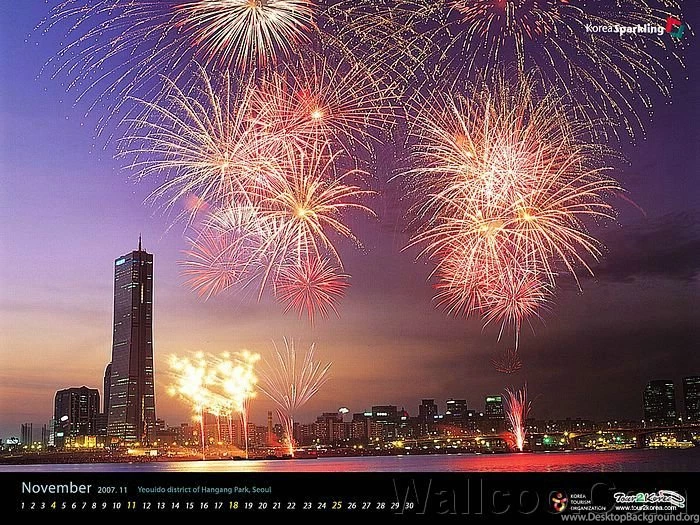 South Korea Travel Photo   Yeouido District Of Hangang Park, Seoul ...