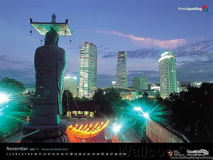 South Korea Travel Photo   Bongeunsa Temple, Seoul, South Korea 58 ...