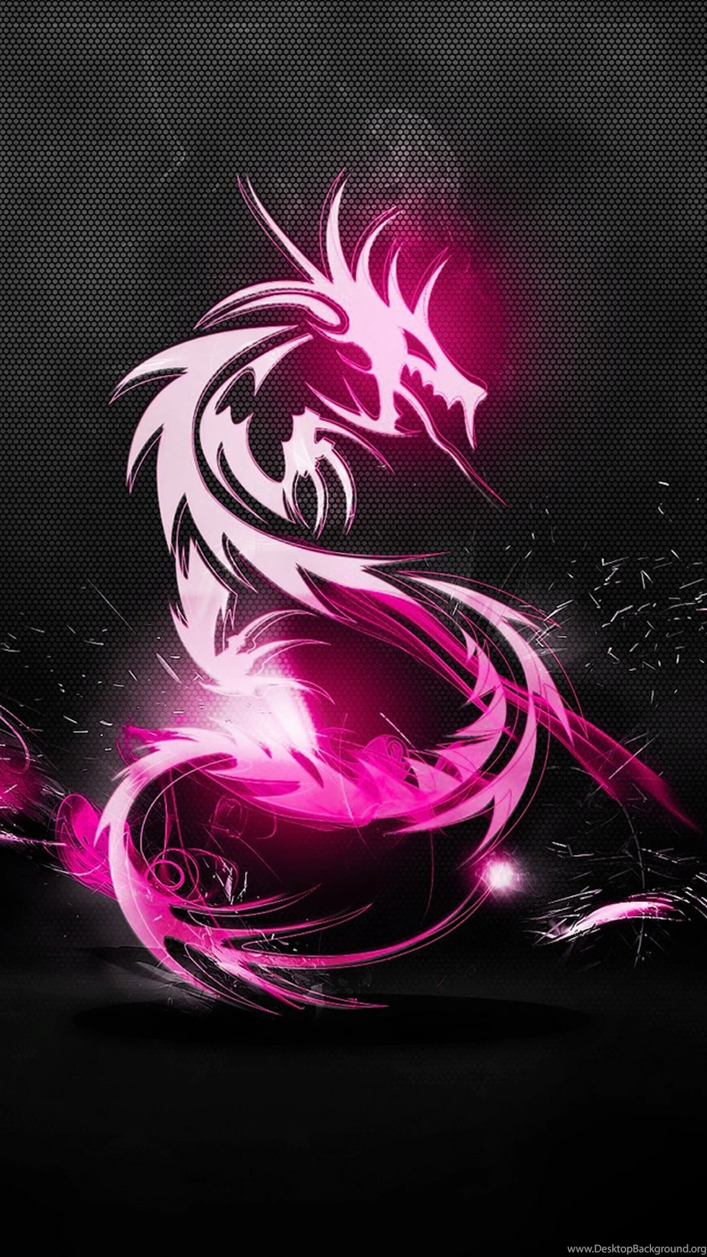 Lenovo K900 Wallpaper: Pink Dragon Android Wallpapers Mobile ...