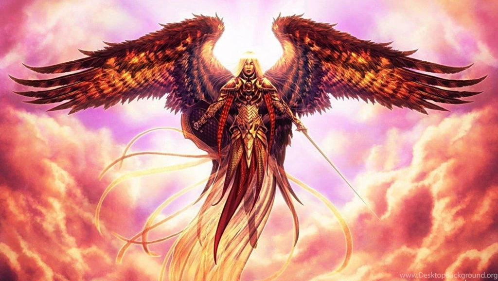 ANGELIC WARRIOR WALLPAPER (