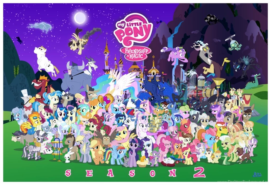 MLP FiM S2 Character Cluster fun (update 1) By Blue Paint Sea On ...