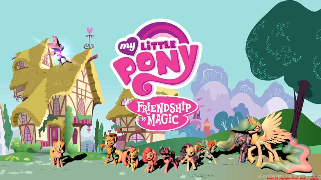 My Little Pony FIM 3D Wallpapers By Jayjaybirdsnest On DeviantArt