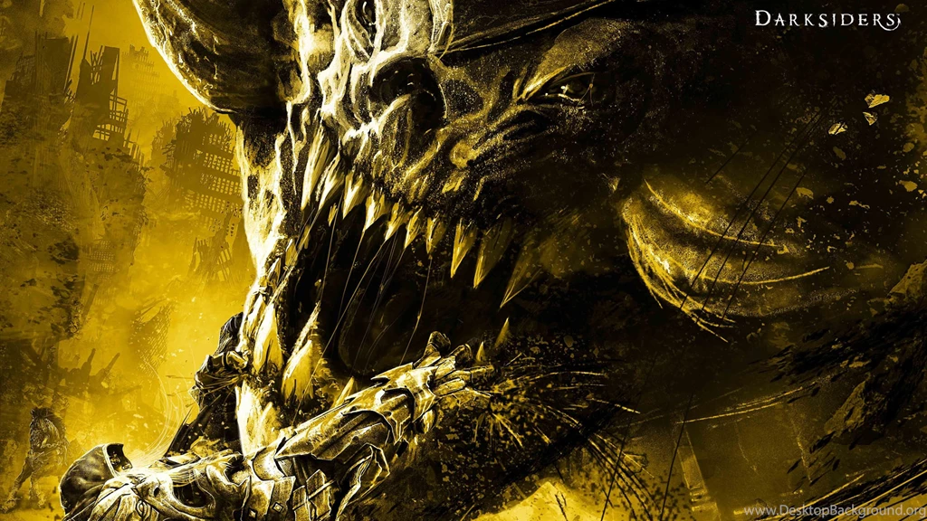 Download Wallpapers 3840x2160 Darksiders, Monster, Face, Name ...