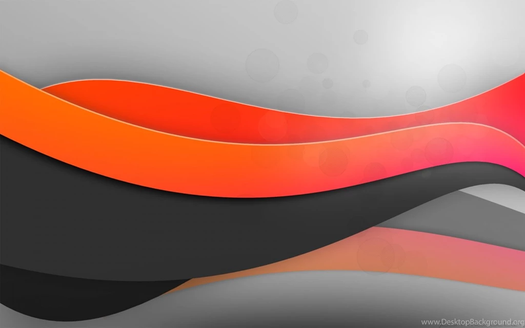 Black orange background minimal waves hd desktop in high quality ...