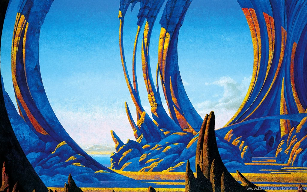 Download Roger Dean Wallpapers 1680x1050