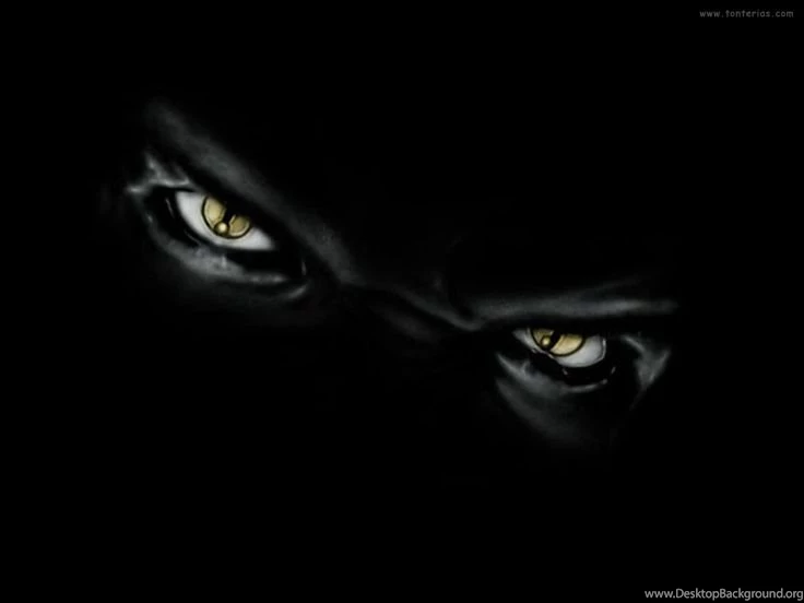 Scary Eyes In The Dark