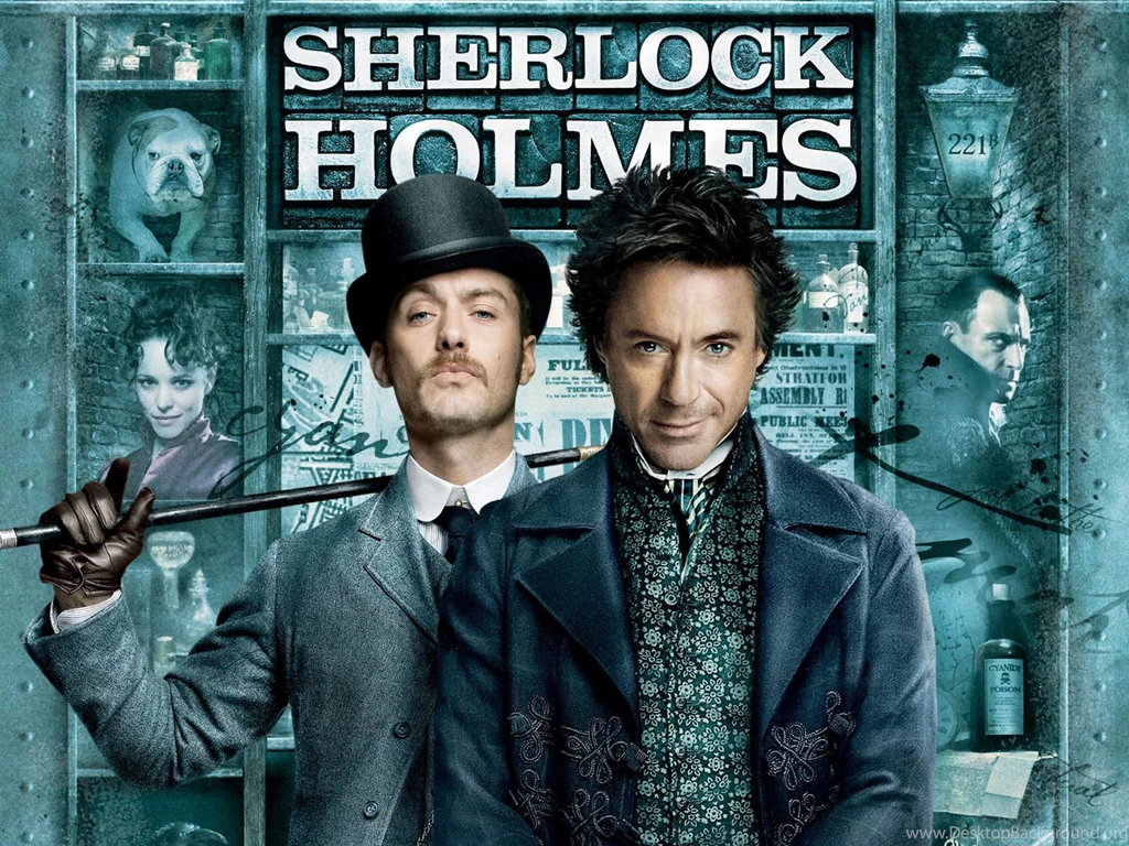 Sherlock Holmes Movie Poster Wallpapers