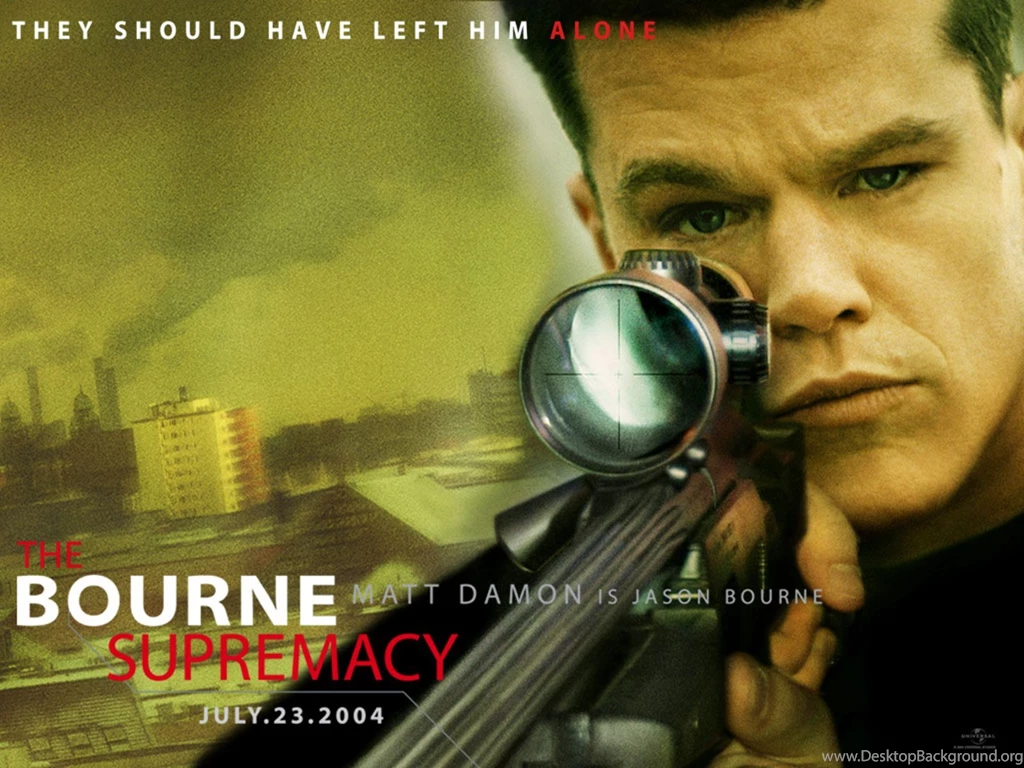 Matt Damon The Bourne Supremacy Movie Posters Wallpapers (