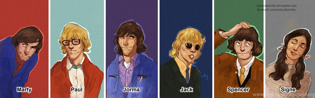 Early Jefferson Airplane By Mstrychowska On DeviantArt
