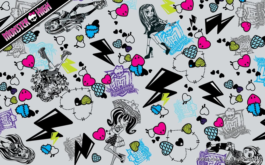 Monster High Collage Wallpapers 1280x800   Monster High Wallpapers ...