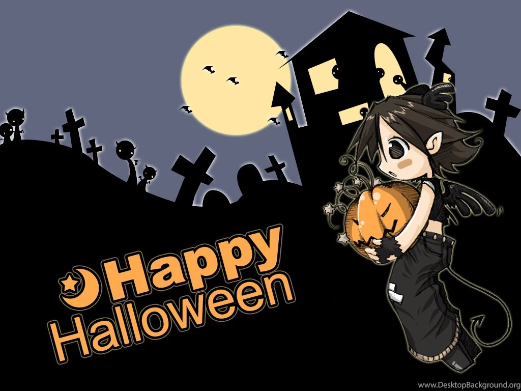 1024x768 Happy Halloween Desktop PC And Mac Wallpapers