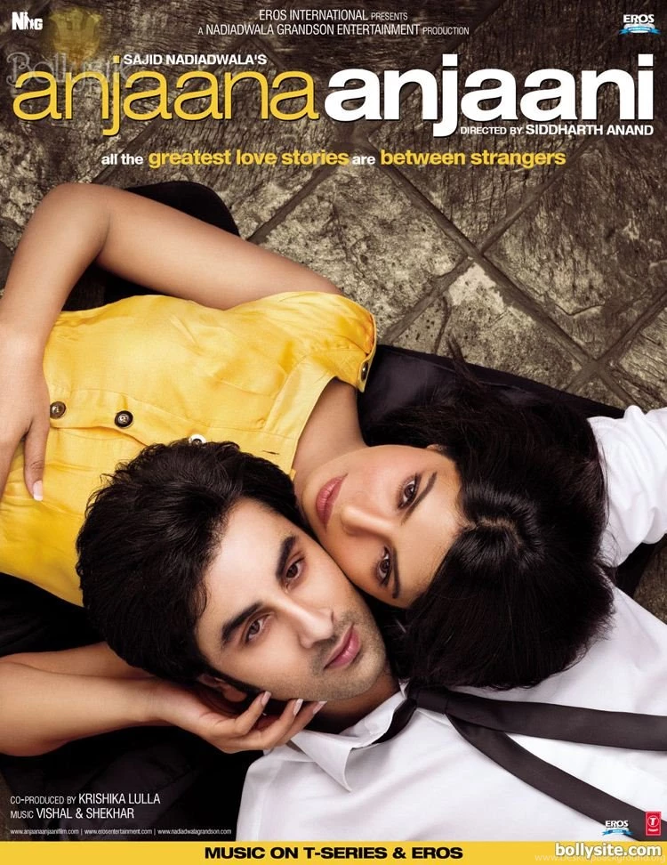 Anjaana anjaani movie poster
