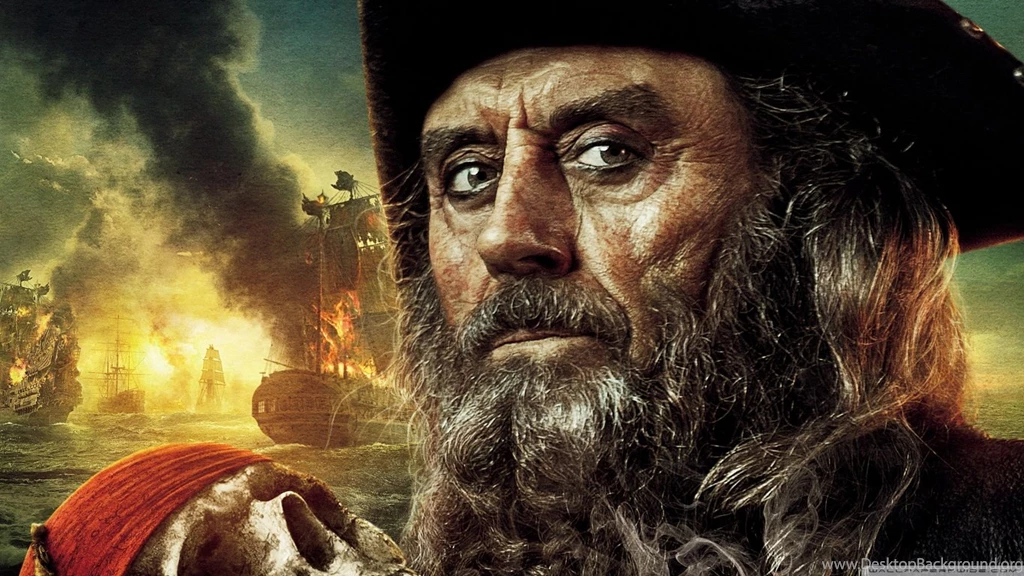 Pirates Of The Caribbean On Stranger Tides Blackbeard HD Desktop ...