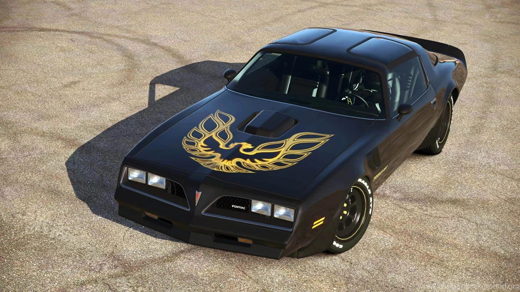 Black Pontiac Firebird Trans Am With Logo On The Hood 1920x1080 ...