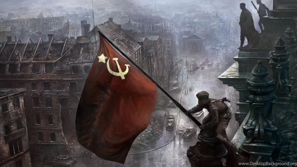 Soviet Flag On The Reichstag, Berlin. May 1945 [800 X 557 ...