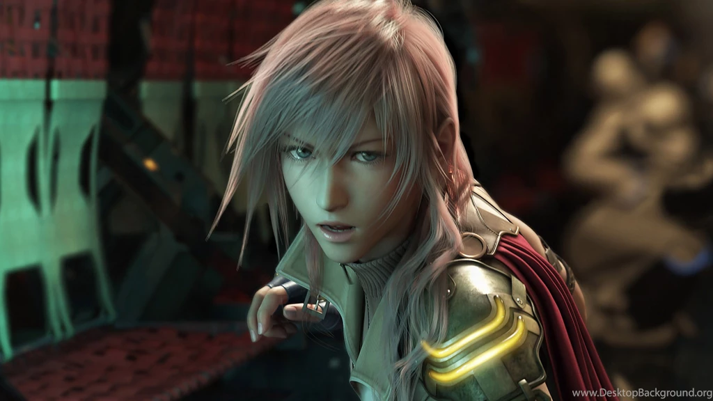 Download Wallpapers 3840x2160 Final Fantasy Xiii, Girl, Look, Face ...