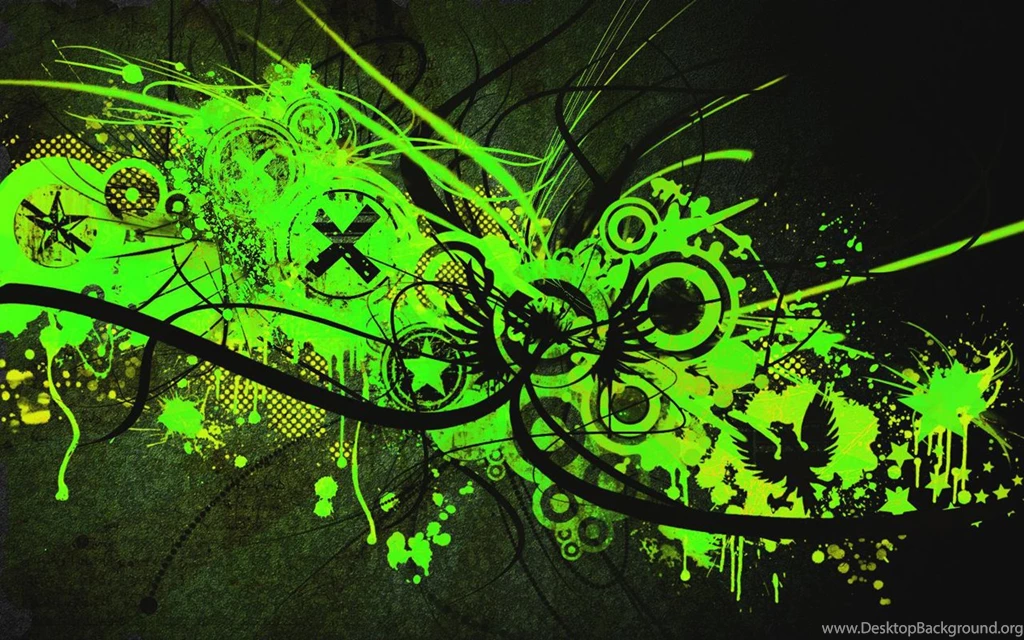 Green Abstract Wallpapers 1920X1080