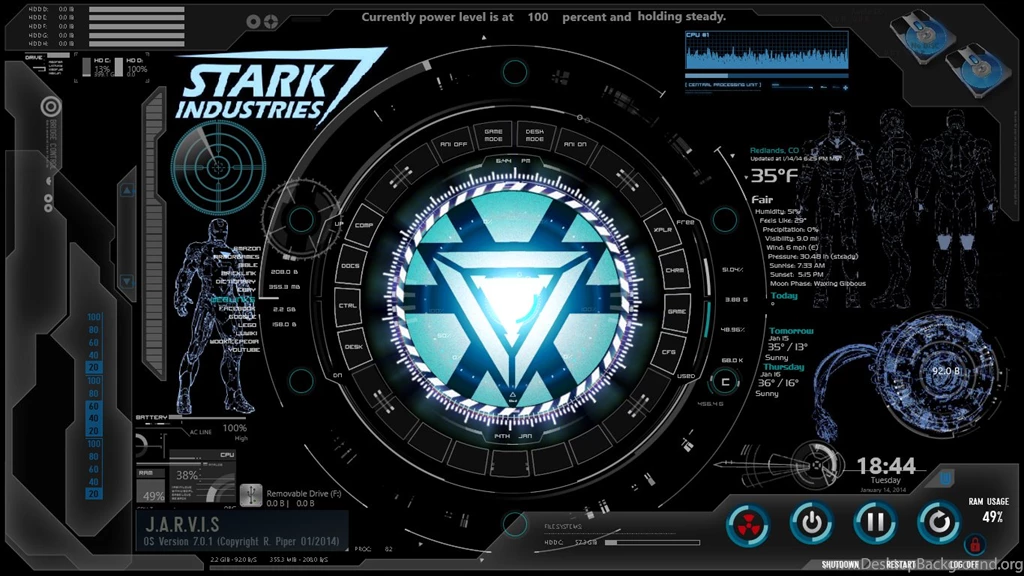 Make Your Computer Like Jarvis From The Iron Man Movies!!!