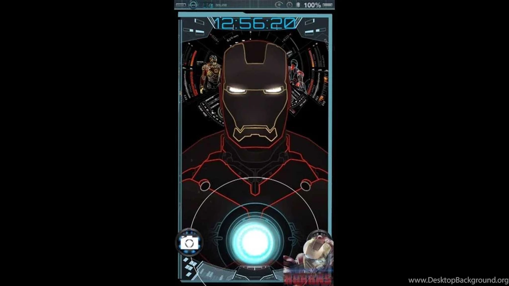 IronMan Jarvis Theme Mark 2 For IPhone5 YouTube