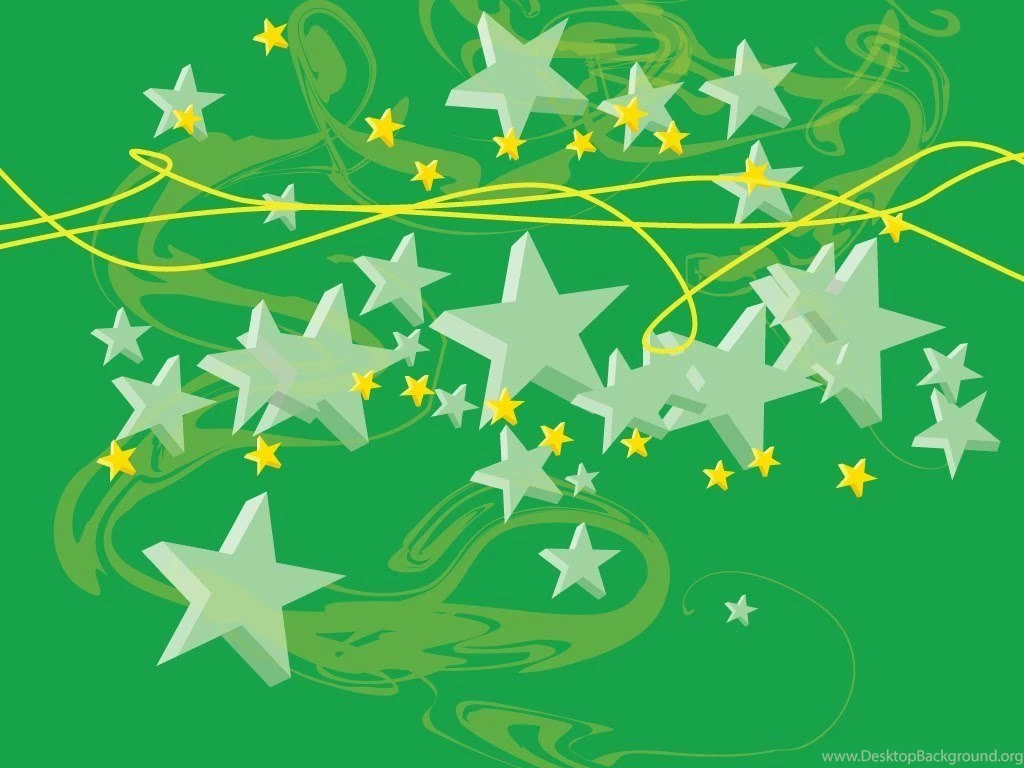 Green Stars Stars Wallpapers (18795861) Fanpop