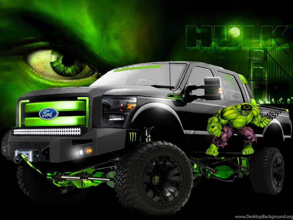 Vehicles Monster Hulk Trucks Wallpapers