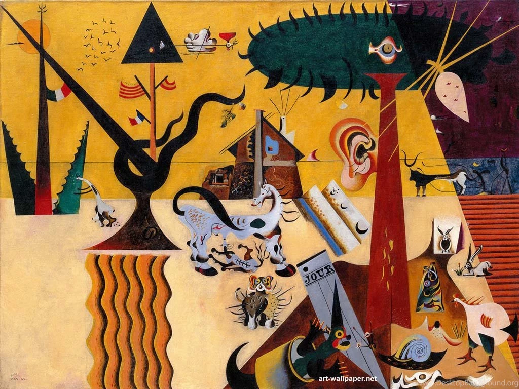 Wallpapers Nature And Celebrities Joan Miro Classic Art 1024x768 ...