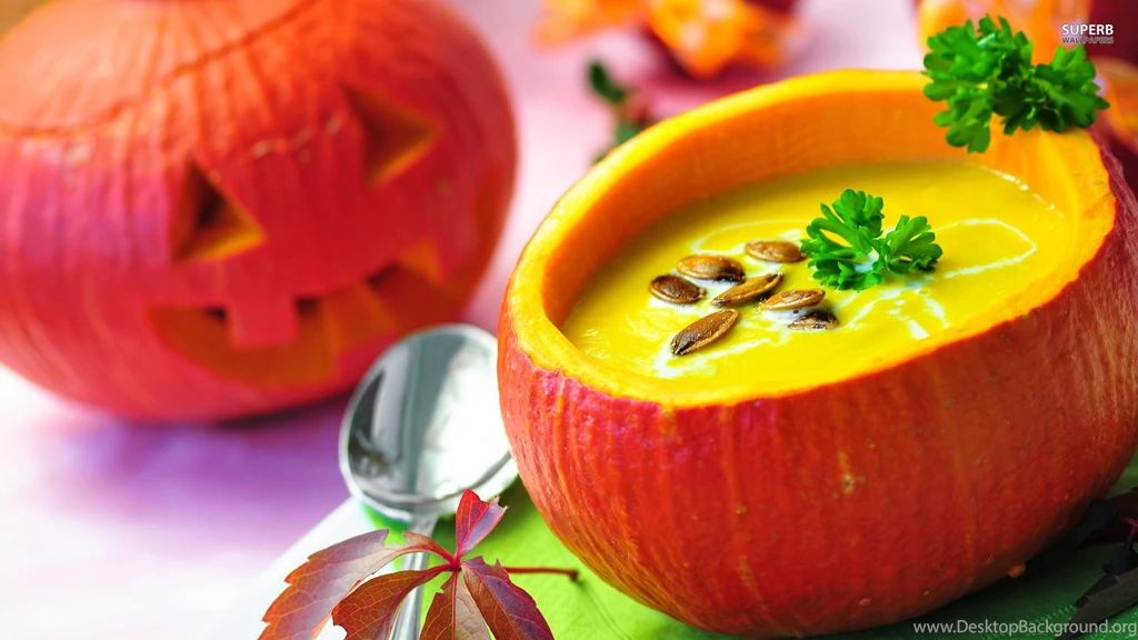Creamy Pumpkin Soup Wallpapers Photography Wallpapers