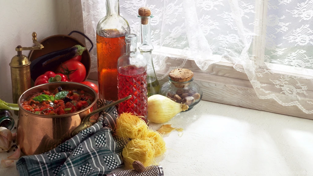 Download Wallpapers 3840x2160 Table, Soup, Vegetables, Cook 4K ...
